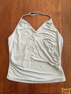 Geel Julian Halter Top - NWT
